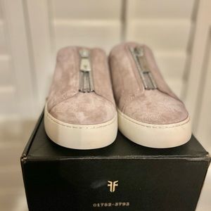 Frye Lena Zip Mule - 8.5 M - Dusty Rose